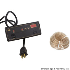 932226-240 - Spa Side Cntrl,Air,LEN_GO,Aquaset,240V,3BTN,w/Temp Display - 932226-240