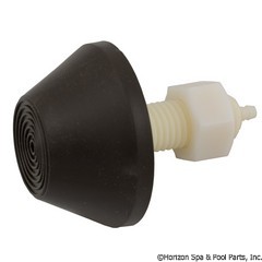 59-319-1402 - TDI Raised Cone Button, Brown - PT1-3130-02 - 59-319-1402