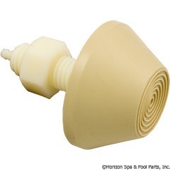 59-319-1403 - TDI Raised Cone Button, Beige - PT1-3130-03 - 59-319-1403