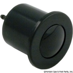 59-345-1000 - Air Button, Microbore, Black - 6434-00 - 59-345-1000