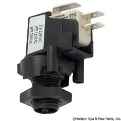 59-345-3500 - Air Sw., 20A SPDT, Thd, LC (6871-AEO) - 6871-AEO-U126 - 59-345-3500