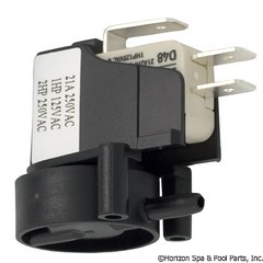 59-345-3502 - Air Sw., 20A SPDT Side Spout, LC (6871) - 6871-AOO-U106 - 59-345-3502