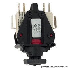 59-345-3550 - Air Sw., 20A DPDT, Thd, LC 6872 - 6872-AEO-U126 - 59-345-3550