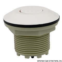 59-369-1025 - Contemporary Flush Button, White - B225WF - 59-369-1025