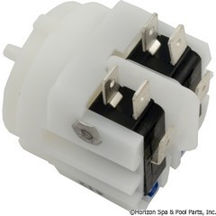 59-369-1315 - Air Switch-Mom, DPDT, Center Spout - ACM211A - 59-369-1315
