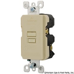 60-134-1000 - GFCI 20A Deadfront, Ivory - GFRBF-1 - UPC - 78477319031 - 60-134-1000