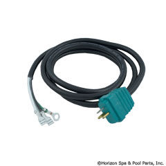 60-355-1038 - Cord,Hot Acc.,Molded,48 Inch (Green) - 30-0270-48C - 60-355-1038