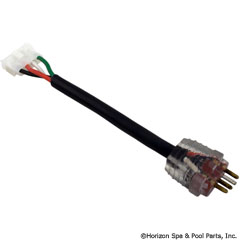 60-355-1158 - Adapt Cord 6 Inch , BRN, 14/4, P2/2 LIT MLD/AMP,UNIV - 30-1230-L6 - 60-355-1158