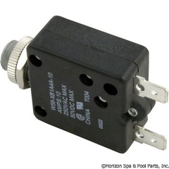 60-555-1000 - Circuit Breaker, Panel Mount, 10a, 120v - 56F876 - 60-555-1000