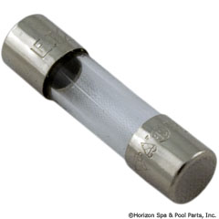 60-555-1185 - Fuse, 2amp, GMA 20mm Clear Glass, Light - 35-0079-K - 60-555-1185