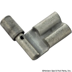 60-555-1780 - Right Angle Fem Disc, Bare 22-18AWG .250 Inch Tab (Pkg 25) - DR18-250-M - 60-555-1780