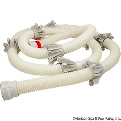 87-100-1244 - Sweep Hose Complete, 10 Foot (65/165/SuperTurtle) - 6-114-00 - 87-100-1244