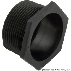 87-100-1267 - Universal Wall Fitting, Black (380/360/280) - 6-550-00 - UPC - 738919003828 - 87-100-1267
