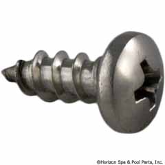 87-100-1306 - Screw, 10 x 1/2 Inch SS Pan Head, Self-tap - A30 - 87-100-1306