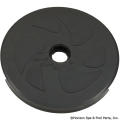 87-100-1557 - Wheel, Large, Black (No Bearings Included) (280/180) - C7 - UPC - 738919011021 - 87-100-1557