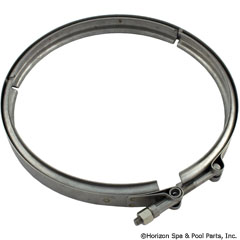 87-100-2004 - Clnr v-clamp w/Nut Caretaker Water Valve Polaris - 3-9-216 - UPC - 738919035362 - 87-100-2004