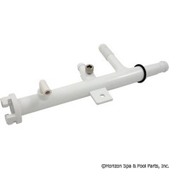 87-104-1005 - Feed Mast w/O-Ring, White - LLU6 - UPC - 807318010215 - 87-104-1005