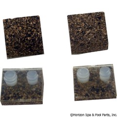 87-150-1028 - Pod Shoes Kit, Cork, Pack of 4 - AXV014FNP - 87-150-1028 - N