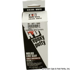 88-407-1005 - A+B Epoxy Putty, 7oz, White - 9904H - 88-407-1005 - OUT OF STOCK - N
