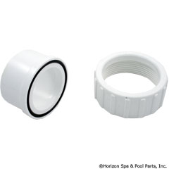 89-105-1507 - Jacuzzi Pump Union Assy 2 Inch S (Pkg of 2) - 31150109R2-BLK - 89-105-1507