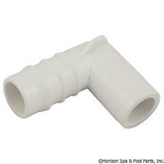 89-270-1010 - Barb 90deg Adapt 1/2 Inch Spg x 3/4 Inch Barb - 411-3500 - UPC - 806105083265 - 89-270-1010