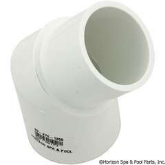 89-270-1260 - 45 Ell 2 Inch spg x 2 Inch s PVC - 423-020 - UPC - 080610508347 - 89-270-1260