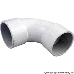 89-270-1282 - 90 Sweep Ell 2.5 Inch SxS PVC - 411-9150 - UPC - 806105083906 - 89-270-1282