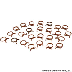 89-555-1105 - Hose Clamp Double Wire 17 Steel 3/4 (pkg of 25) - DW-17ST-ZD - 89-555-1105