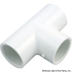 89-575-2012 - Tee PVC 1 Inch SxSxS - 401-010 - UPC - 049081645380 - 89-575-2012