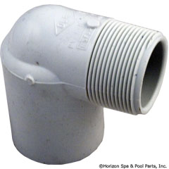 89-575-2244 - 90 Elbow PVC 1.5 Inch SxMIP - 410-015 - 89-575-2244
