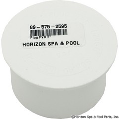 89-575-2595 - Plug PVC 2 Inch - 449-020 - UPC - 049081642969 - 89-575-2595