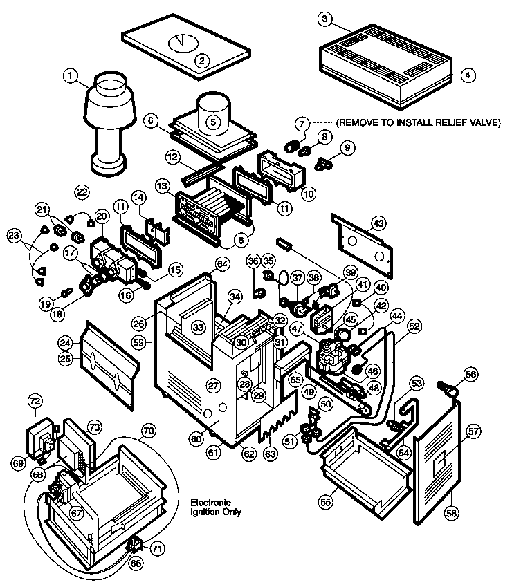 47-150-1412 - MAIN BURNER W/BRK PSG/CPS - CZXBNR2314 - 47-150-1412