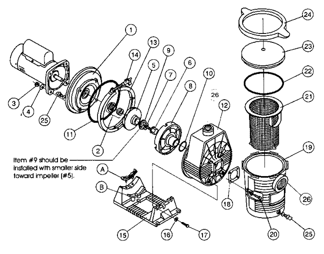 35-110-1340 - CLAMP ASSY UF VOLUTE - V38-163 - UPC - 788379661687 - 35-110-1340