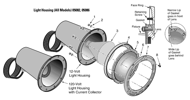 SWQ-301-3786 - Swimquip Light Lens Gasket - 05057-0118 - SWQ-301-3786