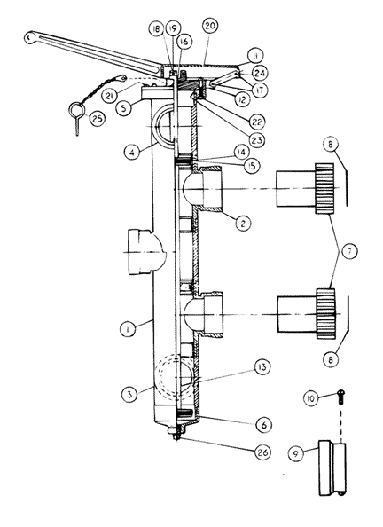 27-102-1420 - PISTON & SHAFT ASSEM. L/OR - 31B0005 - 27-102-1420