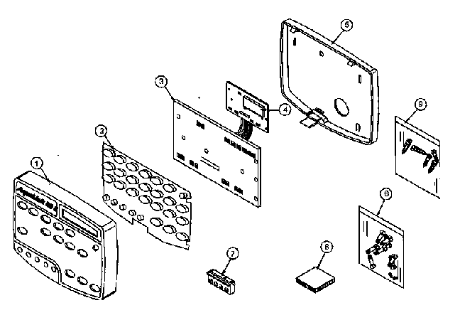 6803 - L. C. D. Display - W/Cabl - 6803