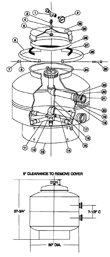 31-110-1458 - PIPING-TR100 UPPER - 154426 - UPC - 788379668891 - 31-110-1458