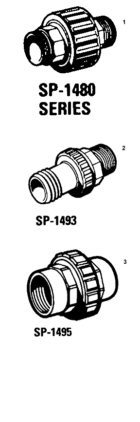 89-150-1258 - Union Nut, Hayward, 1-1/2 Inch  White - SPX1068C - UPC - 610377036504 - 89-150-1258