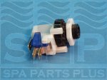 TVA111K - Air Switch,Latching,PRESAIR,TVA111K,SPDT,20Amp,Center Spout - TVA111K