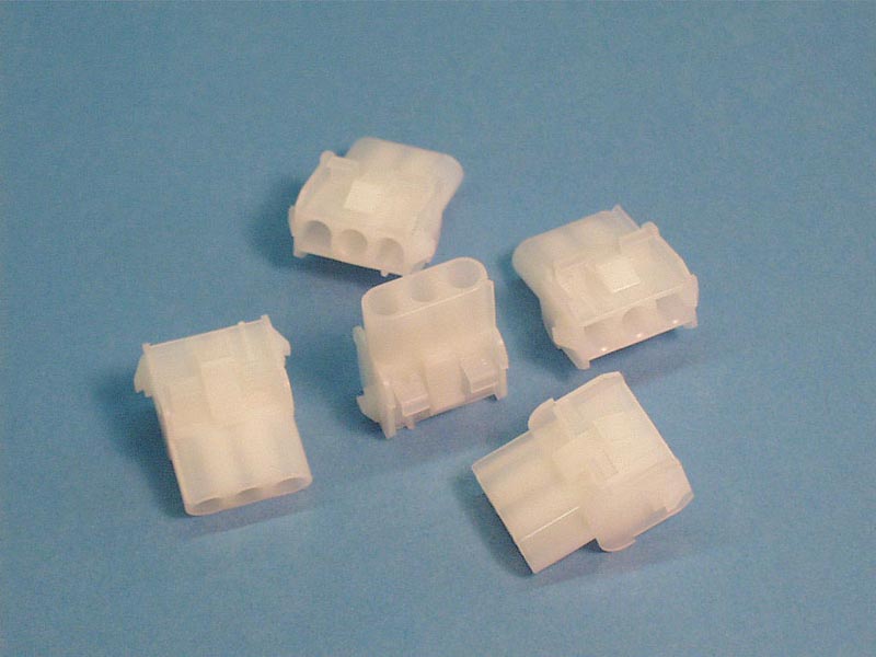 1-480701-5 - Receptacle,3 Pin Amp Female,(5/pkg) - 1-480701-5