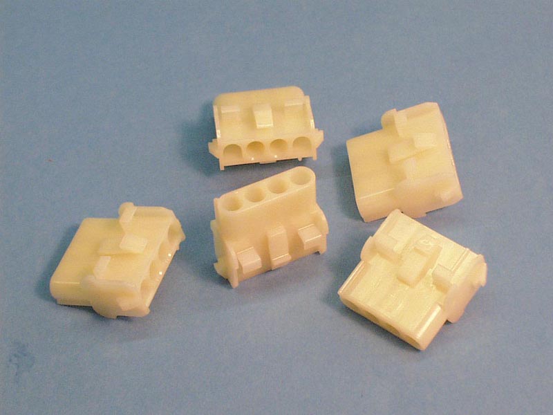 1-480703-5 - Receptacle,4 Pin Amp Female,(5/pkg) - 1-480703-5