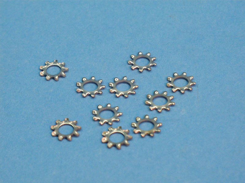10NLETS-B10 - Washer, Lock 10 External Tooth - 10NLETS-B10