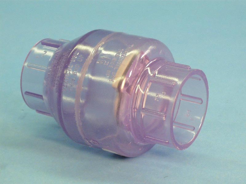 1520C-20 - Valve Assy,FLOCON(In Line Check)Swing 2 Inch S x 2 Inch S,Clear - 1520C-20
