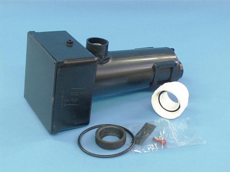 16-060-0002 - Heater Manifold w/Lid, HYDROQUIP, 500/4000 Series, ABS Plastic - 16-060-0002