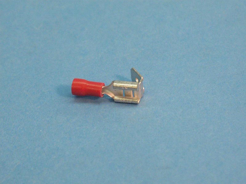 1740 - Wire Terminals,.187 Dbl Up ,22-16 Gau,Red,(25 Pk) - 1740