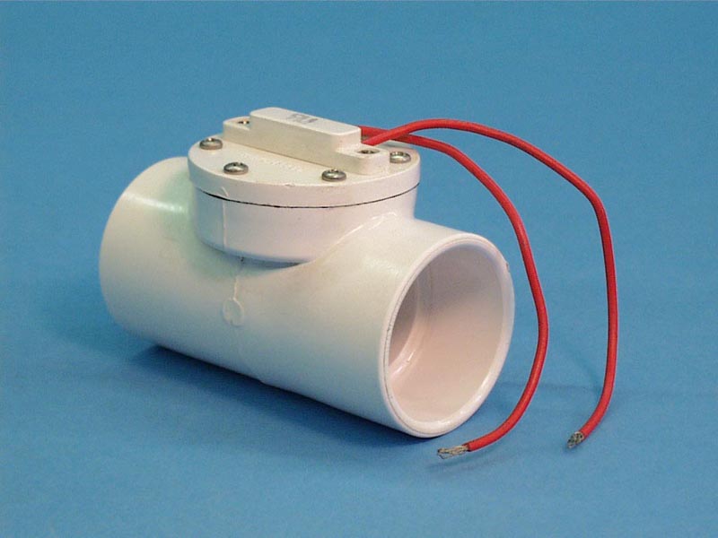 206-PVC-NOS - Flow Switch,AQUALARM,8-12GPM,1Amp,NO,1.5 Inch S x 1.5 Inch S - 206-PVC-NOS