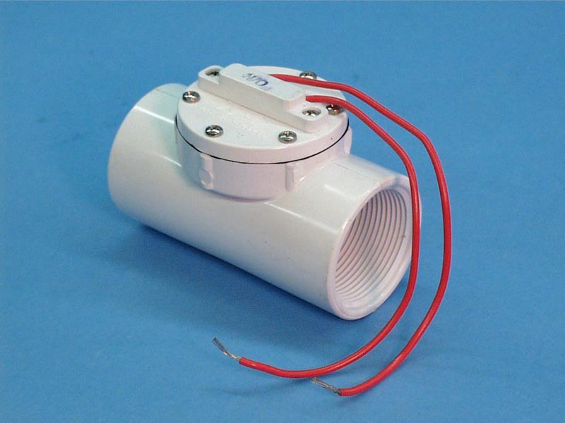 206-PVC-NOT - Flow Switch,AQUALARM,8-12GPM,1Amp,NO,1.5 Inch FPT x 1.5 Inch FPT - 206-PVC-NOT