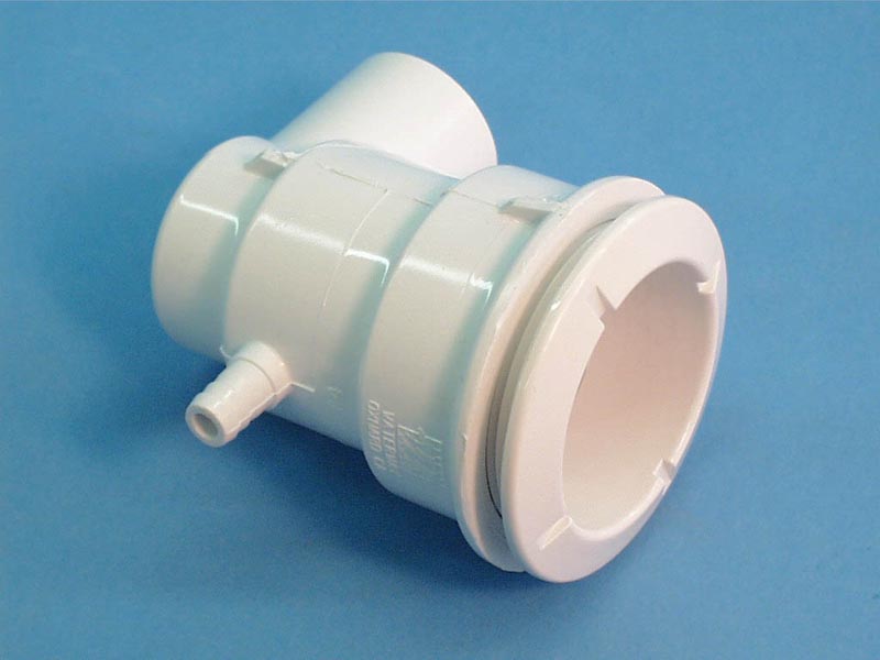 210-5770 - Jet Body Assy,WATERW,Poly,3/8 Inch RB Air x 1 Inch S Water,Ell,White - 210-5770