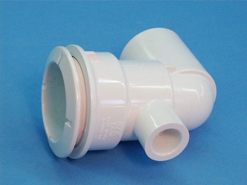 210-5980 - Jet Body Assy,WATERW,Poly,1/2 Inch S/1 Inch Spg Air x 1-1/2 Inch S Watr,Ell - 210-5980