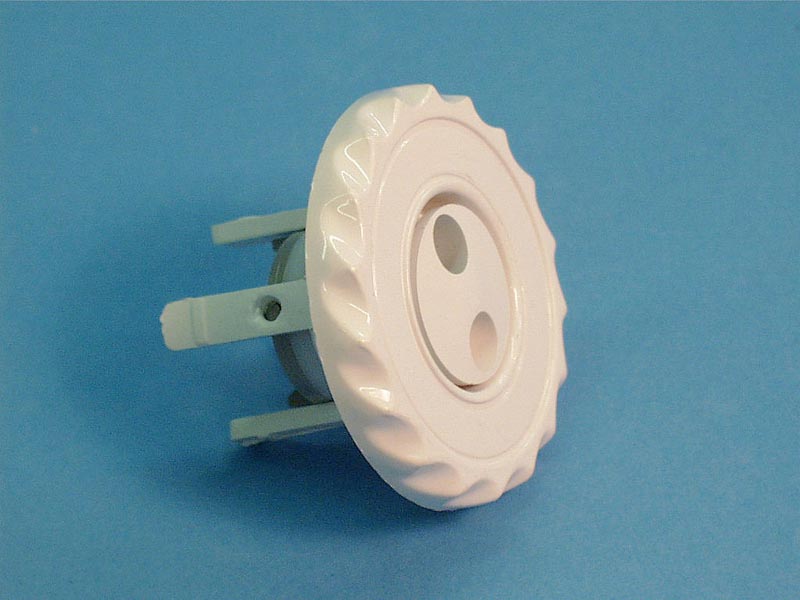 224-1040 - Jet Internal,WATERW,Deluxe Mini,Pulsator,2-1/2 Inch Face,White - 224-1040